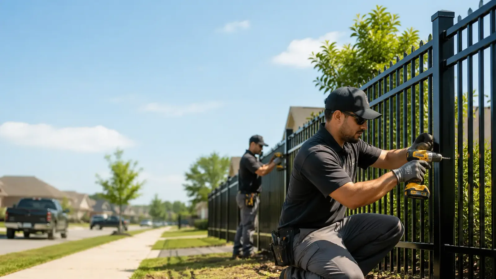 Metal Fence Installation in Martin, KY